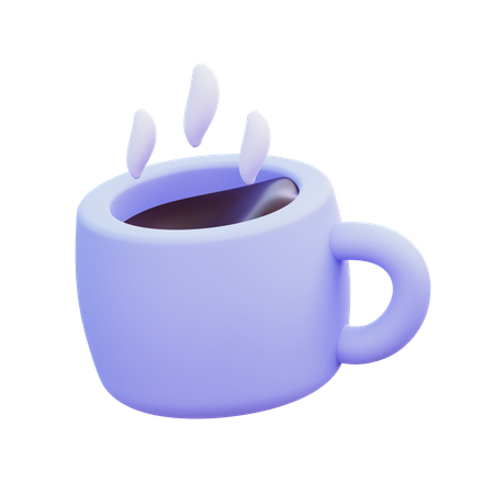 Chocolate caliente  3D Icon