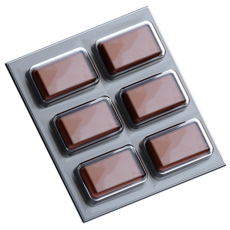 Chocolate Candy  3D Icon