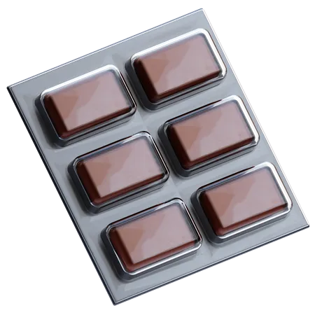 Chocolate Candy  3D Icon