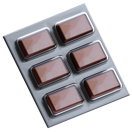 Chocolate Candy  3D Icon