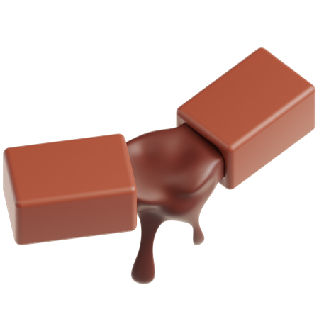 Chocolate Candy Bar  3D Icon