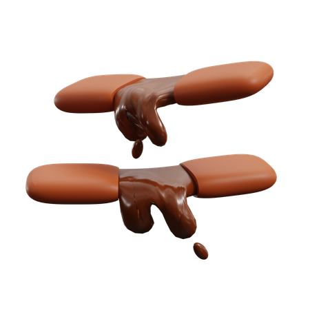 Chocolate Candy Bar  3D Icon