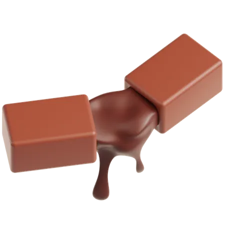 Chocolate Candy Bar  3D Icon