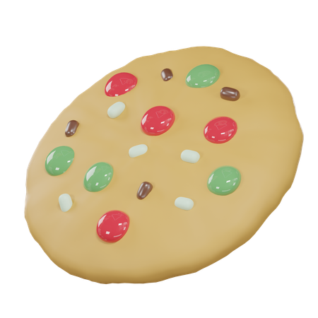 Chocolate Chip Cookies  3D Icon