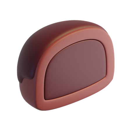 Choux de chocolate  3D Icon