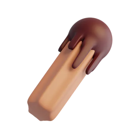 Chocolate Churros  3D Icon