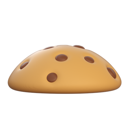 Chocolate Cookie 3D Icon