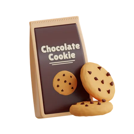 Chocolate Cookie  3D Icon