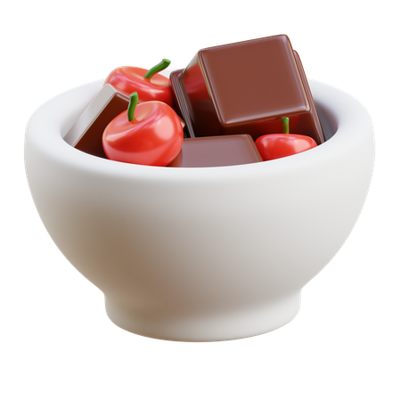 Chocolate  cup  3D Icon