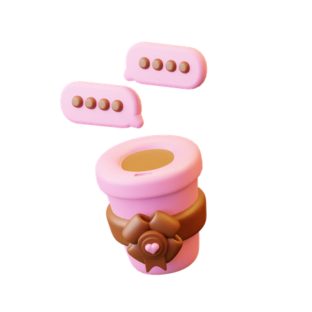 Chocolate Cup  3D Icon