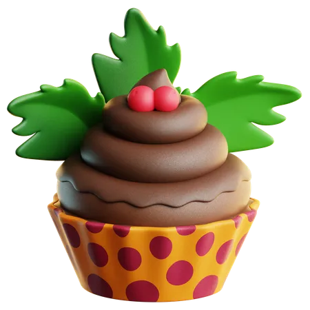 Chocolate Cupcakes  3D Icon