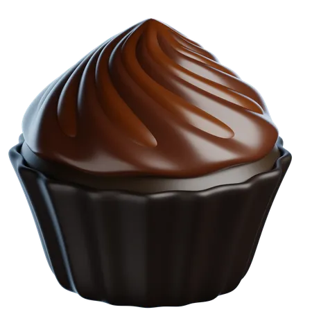 Chocolate Cupcakes  3D Icon