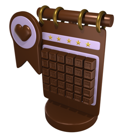 Chocolate Day  3D Icon