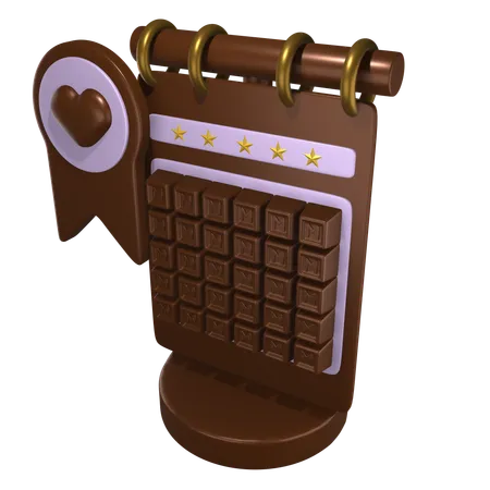 Chocolate Day  3D Icon