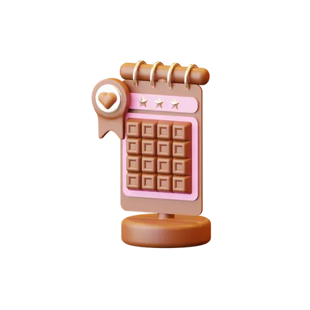 Chocolate Day  3D Icon