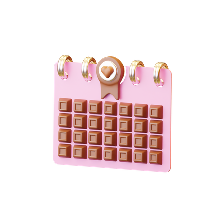 Chocolate Day  3D Icon
