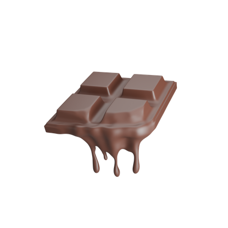 Chocolate derretido  3D Icon