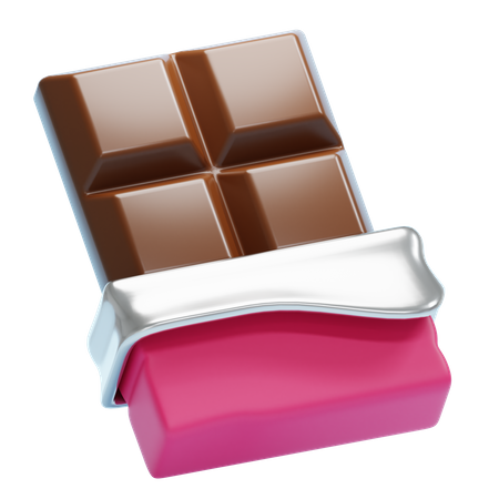 Doce de chocolate  3D Icon