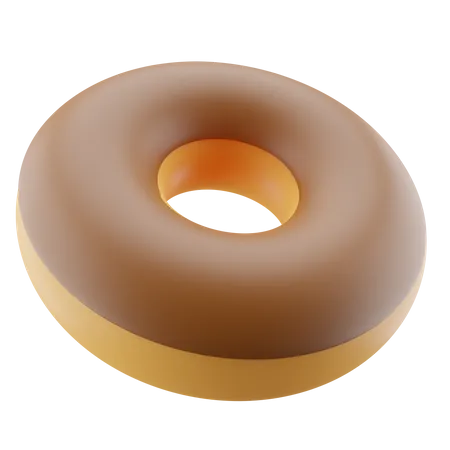 Chocolate Donut  3D Icon