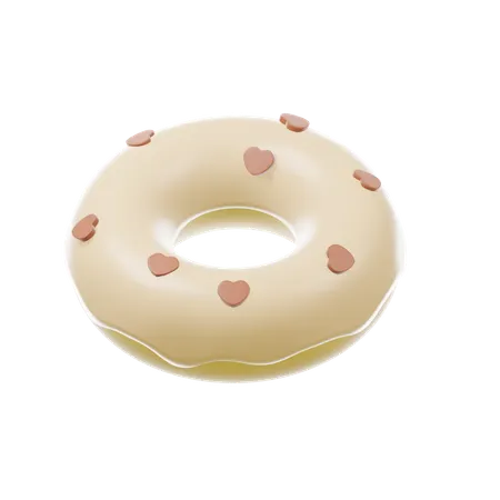 Chocolate Donut  3D Icon