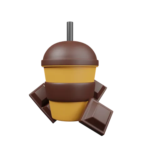 Chocolate Drink  3D Icon