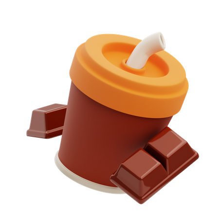 Chocolate Drink  3D Icon