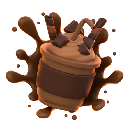 Chocolate Drink  3D Icon