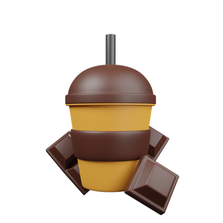 Chocolate Drink  3D Icon