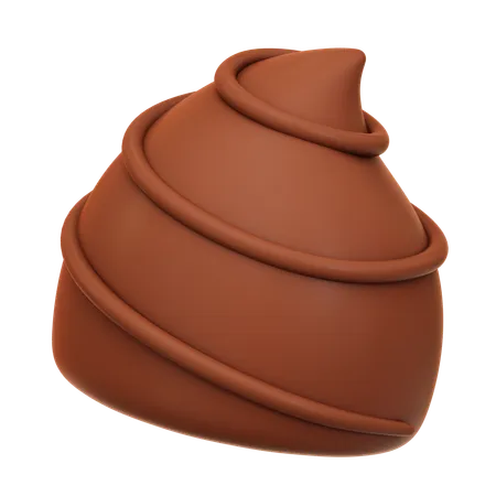 Dulce de chocolate  3D Icon