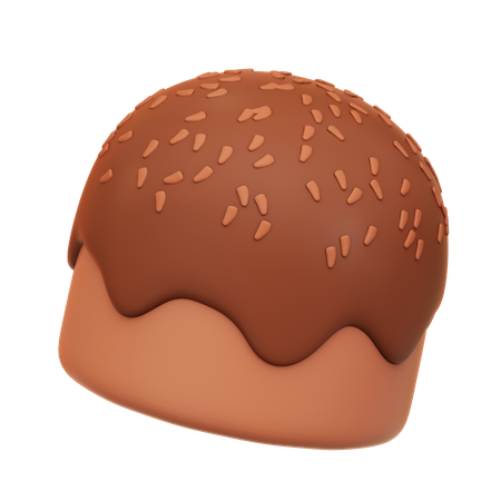 Dulce de chocolate  3D Icon