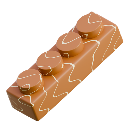 Chocolate Eclair Dessert  3D Icon