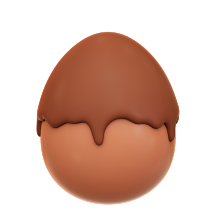 Chocolate Egg  3D Icon