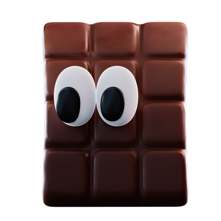 Chocolate fofo  3D Icon