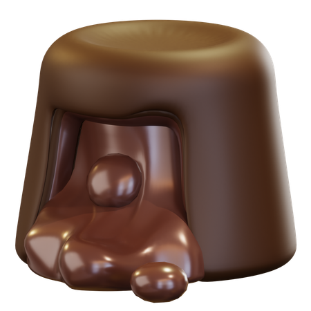 CHOCOLATE FONDANT  3D Icon