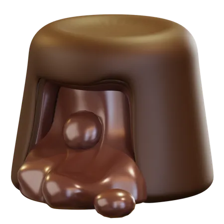 CHOCOLATE FONDANT  3D Icon