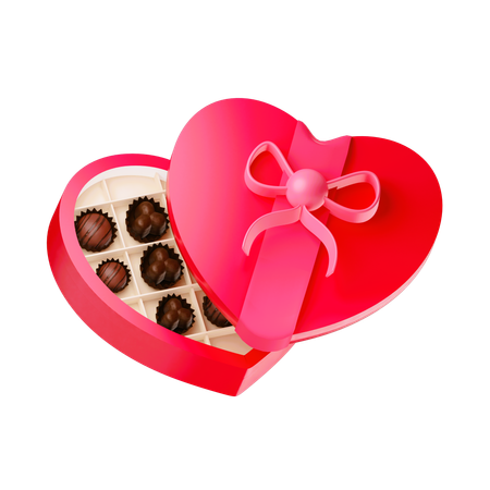 Chocolate Gift  3D Icon