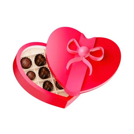 Chocolate Gift  3D Icon