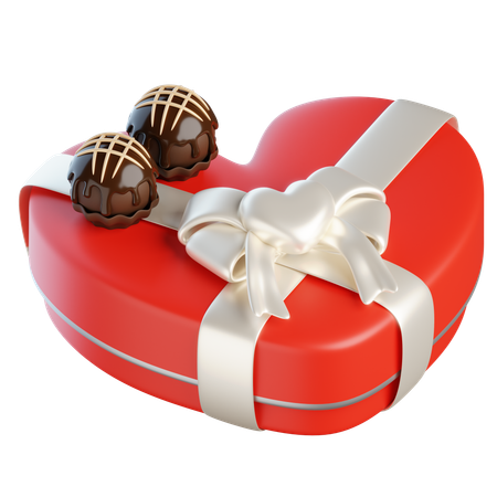 Chocolate Gift  3D Icon