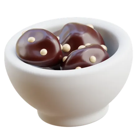 Chocolate granules  3D Icon