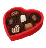 Chocolate Heart Shaped Box