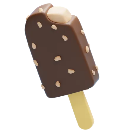 CHOCOLATE ICE CREAM  3D Icon