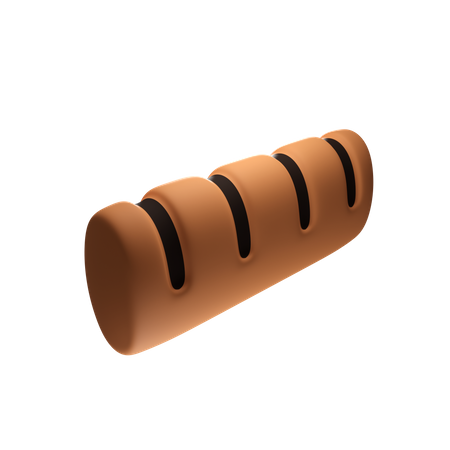Chocolate Inside Cake  3D Icon