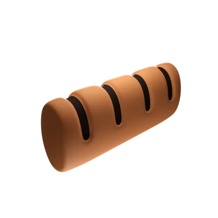 Chocolate Inside Cake  3D Icon