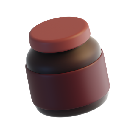 Chocolate Jam  3D Icon