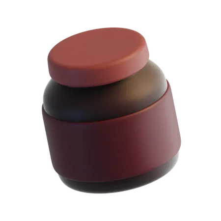 Chocolate Jam  3D Icon