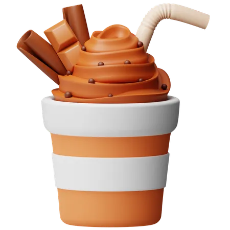 Chocolate Latte  3D Icon