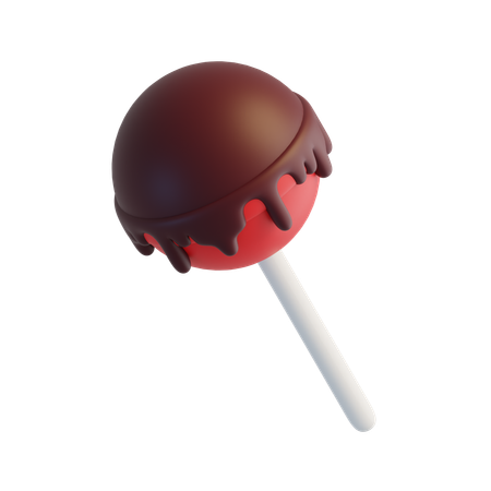 Chocolate Lollipop  3D Icon