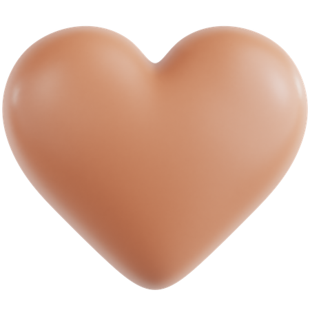 Chocolate Love  3D Icon