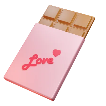 Chocholate Love Gift 3D Icon