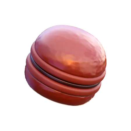 Chocolate Macarons  3D Icon